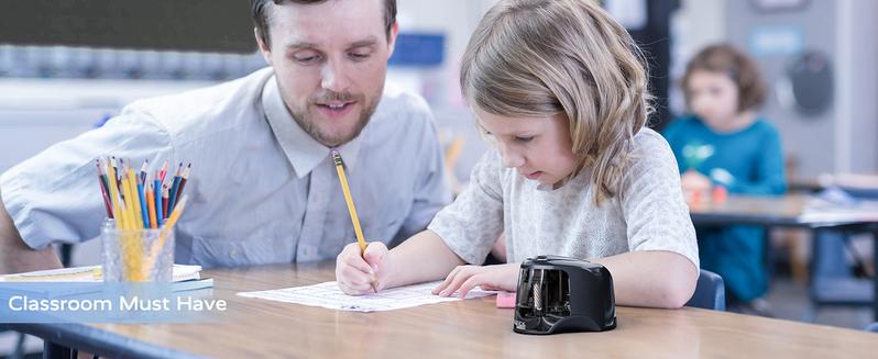 Electric Pencil Sharpener, Automatic Pencil Sharpener Plug in for No.2/Colored Pencils(6-8mm), USB/Battery Operated Pencil Sharpener for School/Classroom/Office/Home (Blue) Electric Pencil Sharpener, Automatic Pencil Sharpener Plug in for No.2/Colored Pencils(6-8mm), USB/Battery Operated Pencil Sharpener for School/Classroom/Office/Home (Blue)