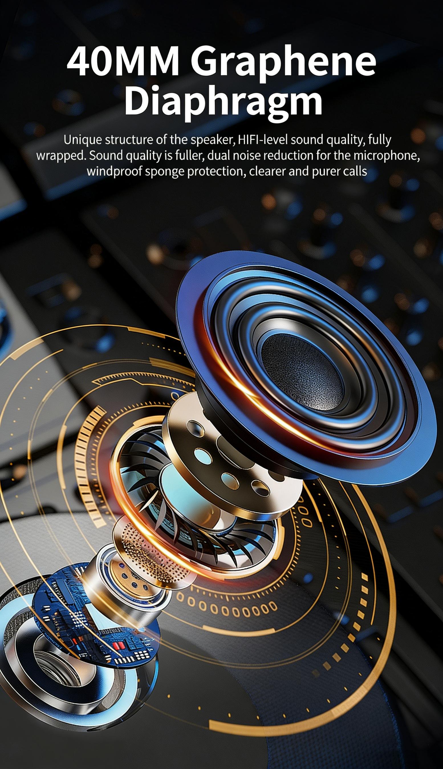 Y10 Helmet Bluetooth-compatible Earphones Waterproof Noise Cancelling Motorcycle Headset, Wireless Hands-Free Calling & Music Playback