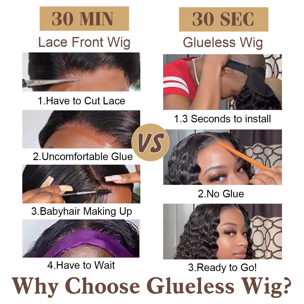 Bling Hair VIP Reddish Brown 16-32 Inch Body Wave Glueless Wig Human Hair Pre Plucked Pre Cut Glueless Lace Front Wig Ready to Wear 7x5 9x6 Body Wave 180% Density Closure Wig Human Hair #33 Colored Wig #TikTokShopBlackFriday