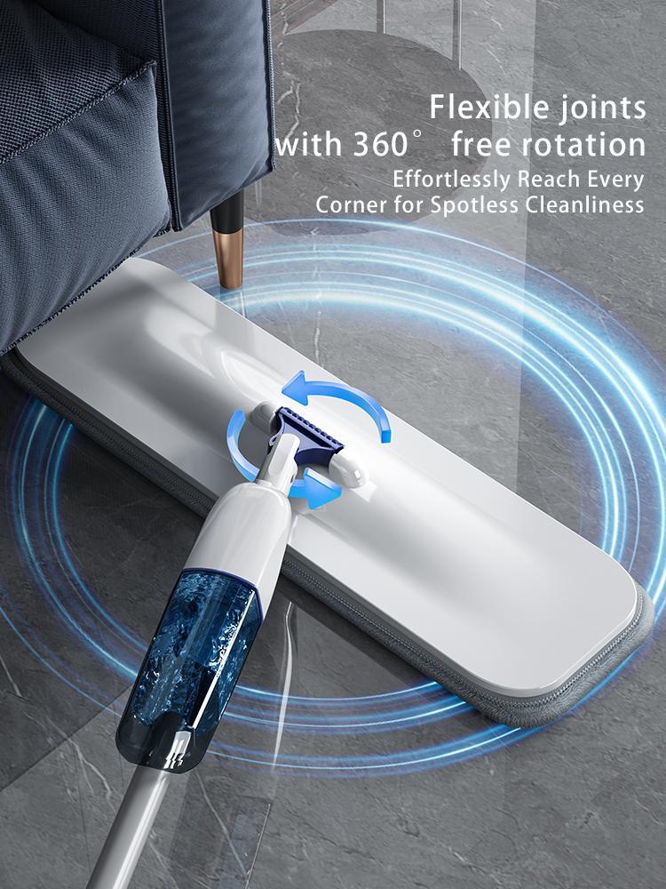 Microfiber Spray Mop for Floor Cleaning ,Wet Dry Mop for Wood Laminate Tile Cleaning,Lightweight Floor Mop with Spray Function