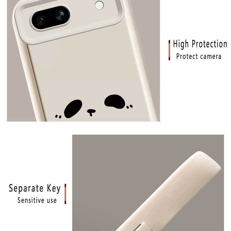 1 Piece Google Pixel 7a napping panda Flexible Design Durable Protection Made For Pixel 7a Ideal For Casual