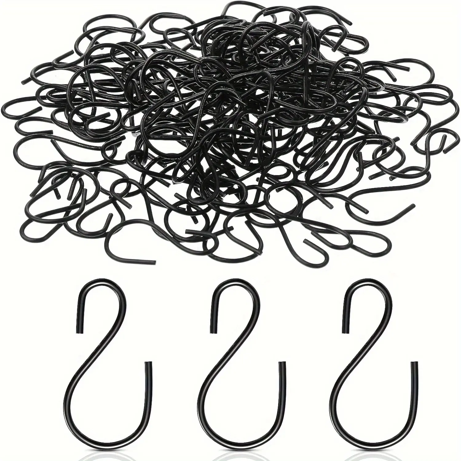 30pcs Mini S Hook 1 Inch Stainless Steel Hooks Metal Hanging Hooks S Shaped Iron Wire Hook Hanger Mini Ornament Storage Hooks For Christmas Halloween Ornament Hanging Pot Plant Jewelry Keychain