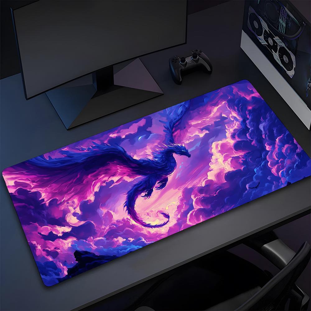 Extra Large Dragon Pattern Mouse Pad High Quality Natural Rubber Mouse Pad The Most Professional Washable Laptop Mouse Pad Gaming Mousepad Universal Mouse Pad