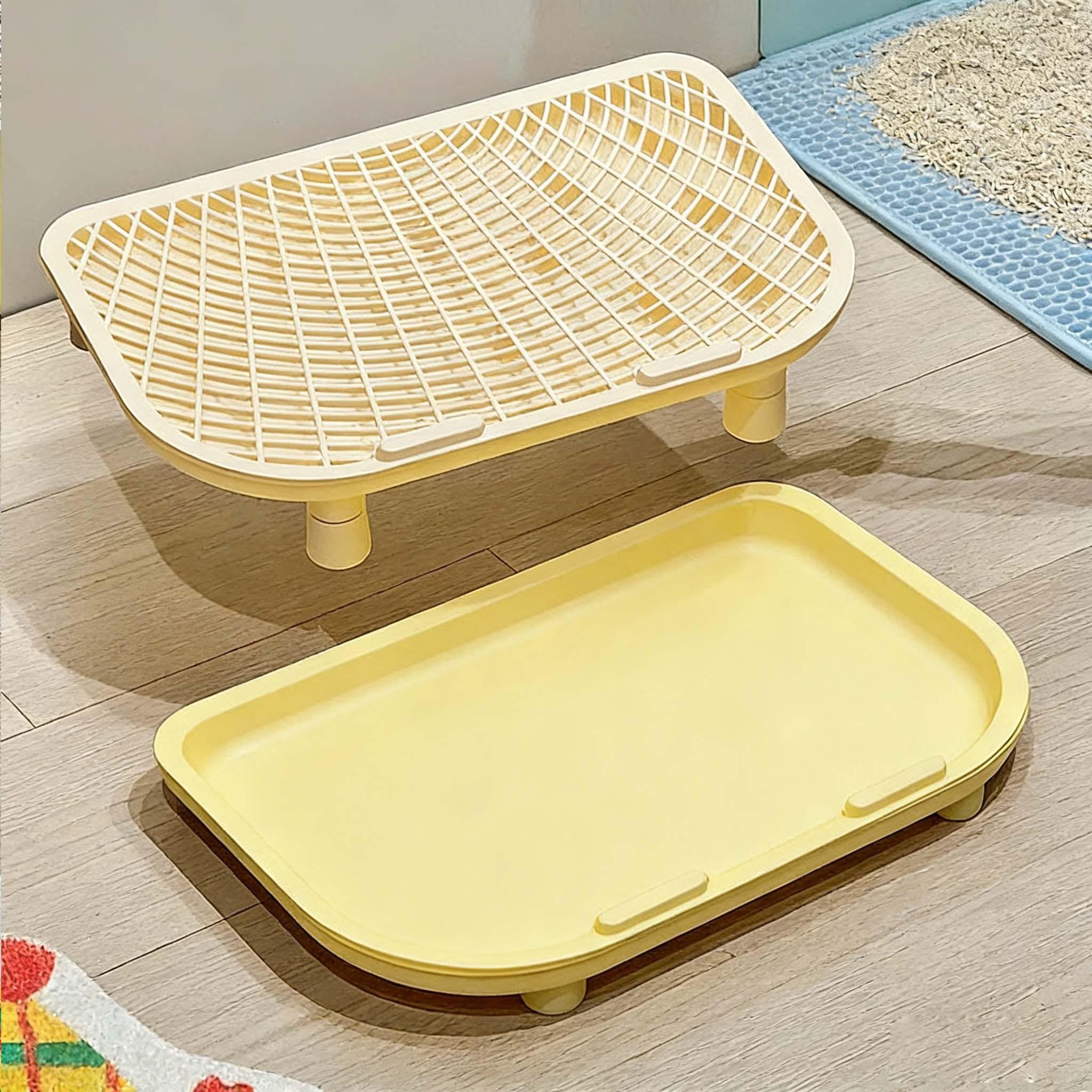Large Cat Litter Box Lid, Anti-Scatter Design, Automatic Cleaning, Portable for Kittens and Maine Coon Cats, Pet Accessories