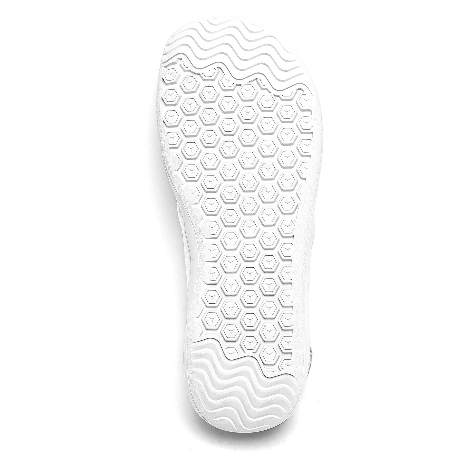 HOBIBEAR Men's Sporty  outdoor run Sneakers low top casual trainers Walking Shoes Closed Athletic Training Sports Shoes Runner Footwear White Running
