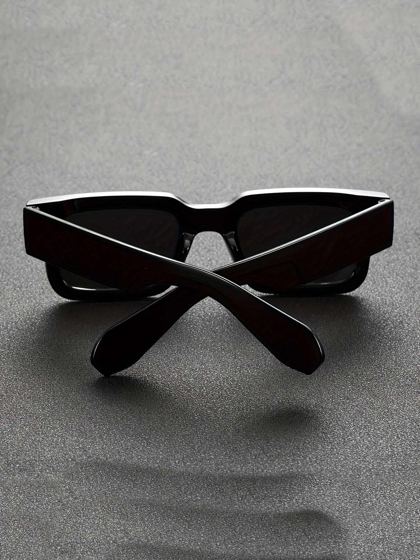 Men's Square Frame Sunglasses, Small Frame Eyeglasses, Fashionable and Comfortable, Ideal for Outdoor Activities, Parties, Travel, Driving, Fishing