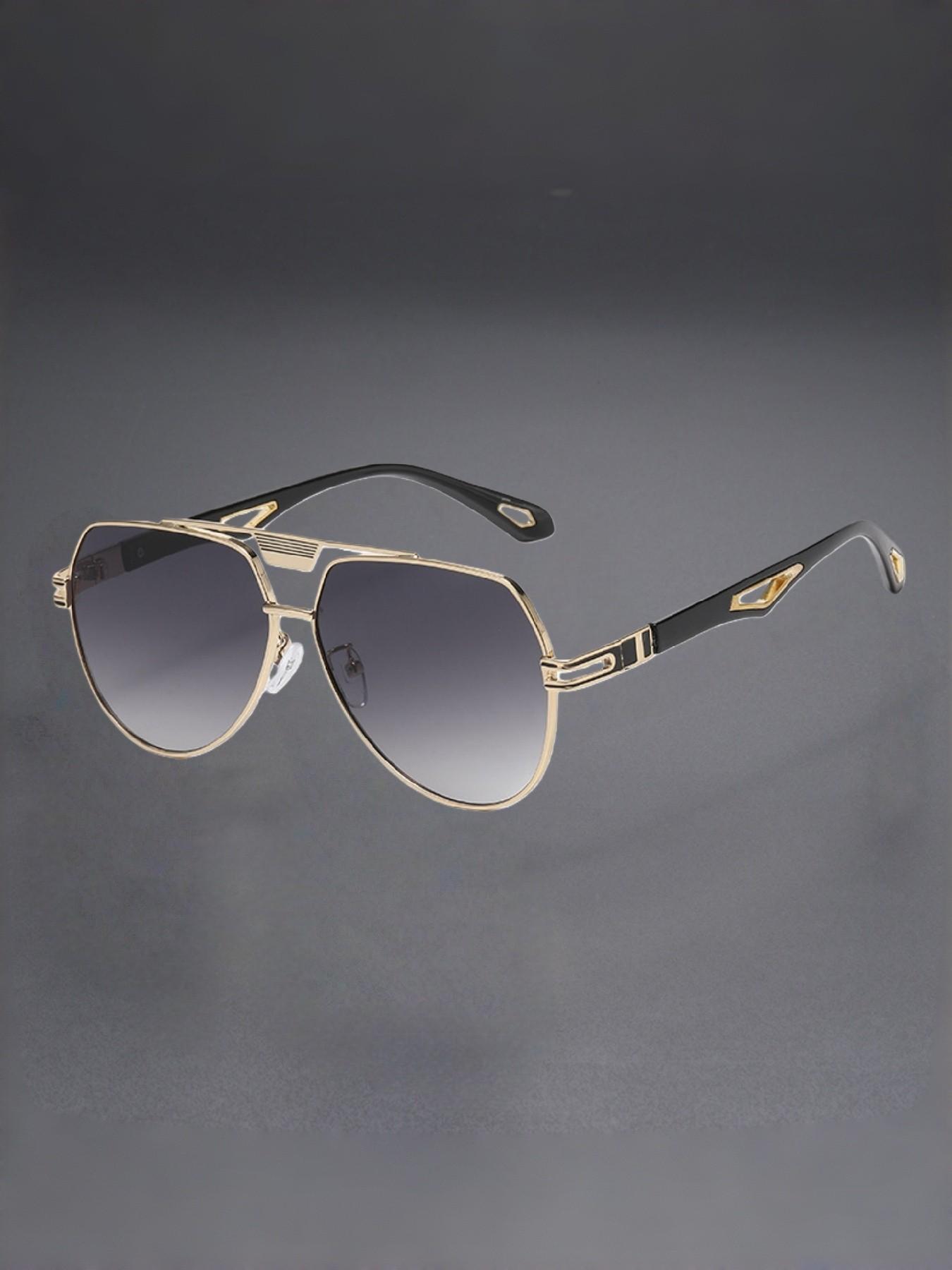 Vintage Fashion Trendy Unisex Sunglasses, Durable Metal Frame, Ultra-Light Decorative Lenses, Perfect for Work and Daily Use