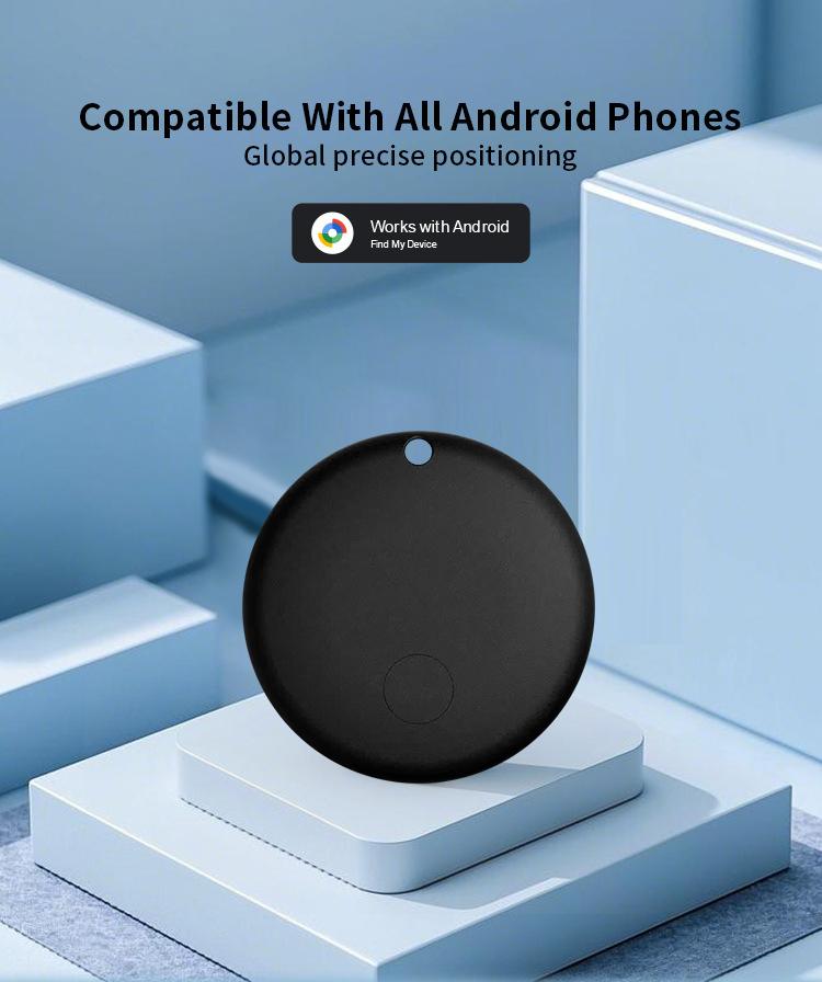 F08 Android Tracker Tags, Works with Google's Find Hub App (Android only), Key Finder Item Locator Tracking Device Smart Tags for Luggage, Wallet, Vehicles, Pets, Keys