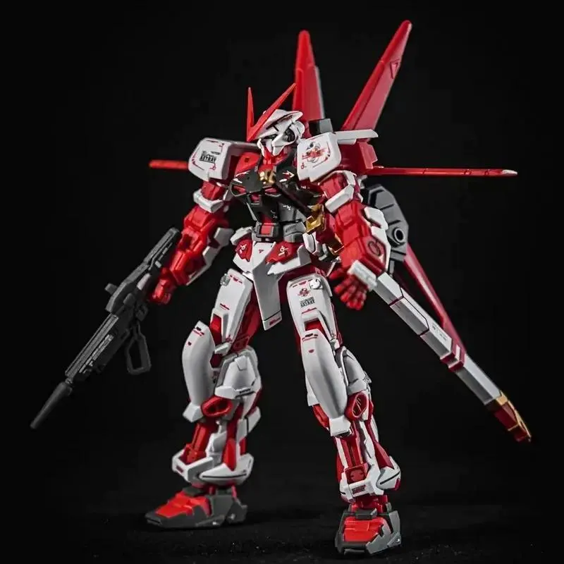 HG 1/144 Astray Red Frame Mech Assembly Model Kit Action Figures Desktop Decoration Doll Boys' Puzzle Toys Gifts Collectible