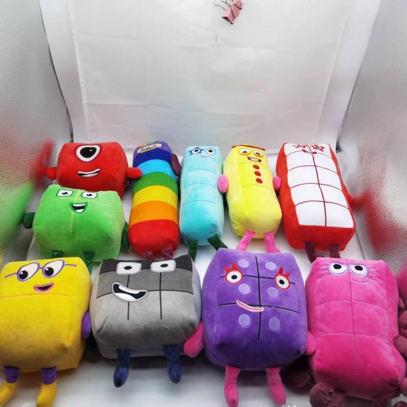 Doll Numberblocks digital building block plush toy early childhood doll cute