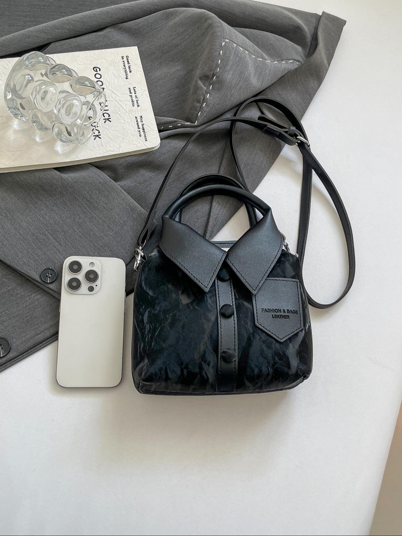 Vintage Elegant Women's Crossbody Shoulder Bag, Perfect for Parties & Daily Use, Office & Casual, All Seasons