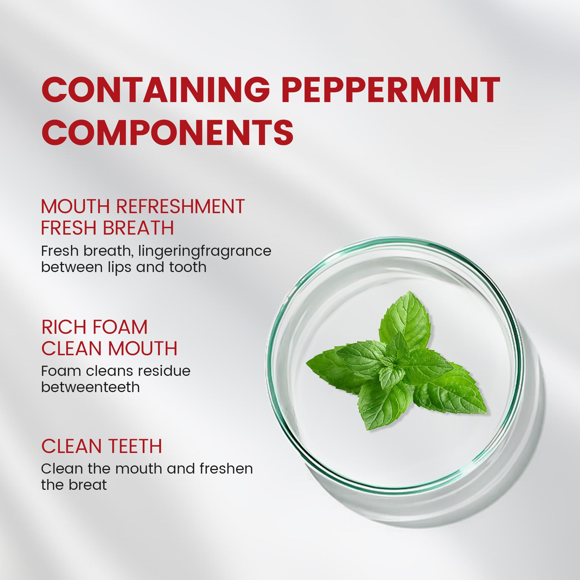 MSDRWIKEY SP-6 Probiotic Whitening Fresh Breath Toothpaste Set - 130g x 3 | Oral Care, Long-Lasting Freshness,Spring Gift Ideas