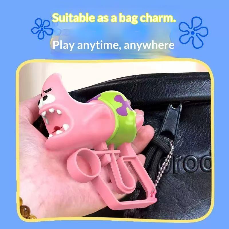 2026 Bestselling Mini Finger Launcher Toy Gun, Press-Release Carrot Toy, Stress Relief Fingertip Toy for Boys, Fun and Interactive Play