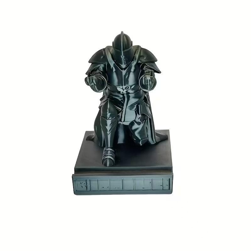 Creative Medieval Knight/executive Theme Desktop Decor, 3D Printed Pen Holder, Pla Eco-Friendly Material, Unique Office Accessory