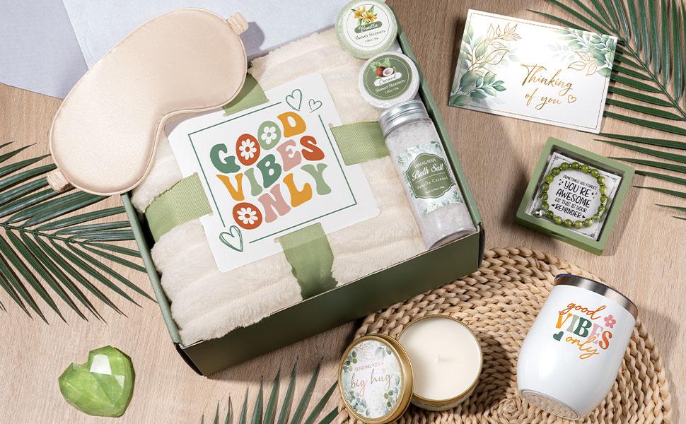 MAYICIVO Self Care Gifts for Women - Get Well Soon Gifts Basket with Blanket & Thoughtful Care Package, Unique Mother's Day Birthday Gifts MAYICIVO Self Care Gifts for Women - Get Well Soon Gifts Basket with Blanket & Thoughtful Care Package, Unique Mother's Day Birthday Gifts