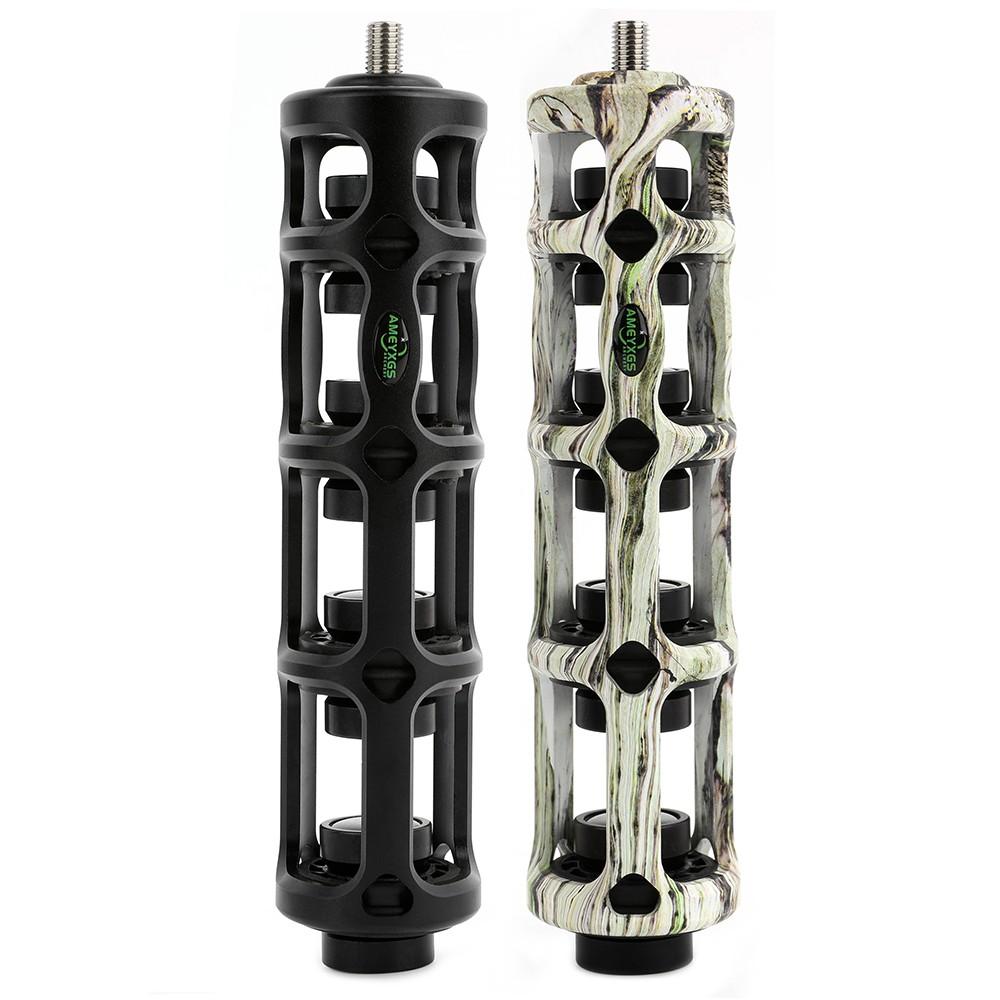 1pc Archery Compound Bow Stabilizer, 7 Inch Aluminum Alloy Shock Damper, Shock Dampening, Vibration Practice for Outdoors, Outdoor Compatibility, Hunting, Shooting Accessories
