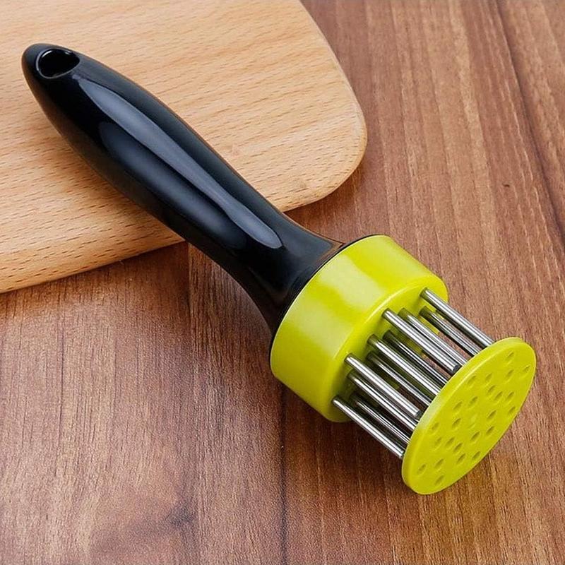 Stainless Steel Meat Tenderizer Needle Steak BBQ Kitchen Cooking Tool