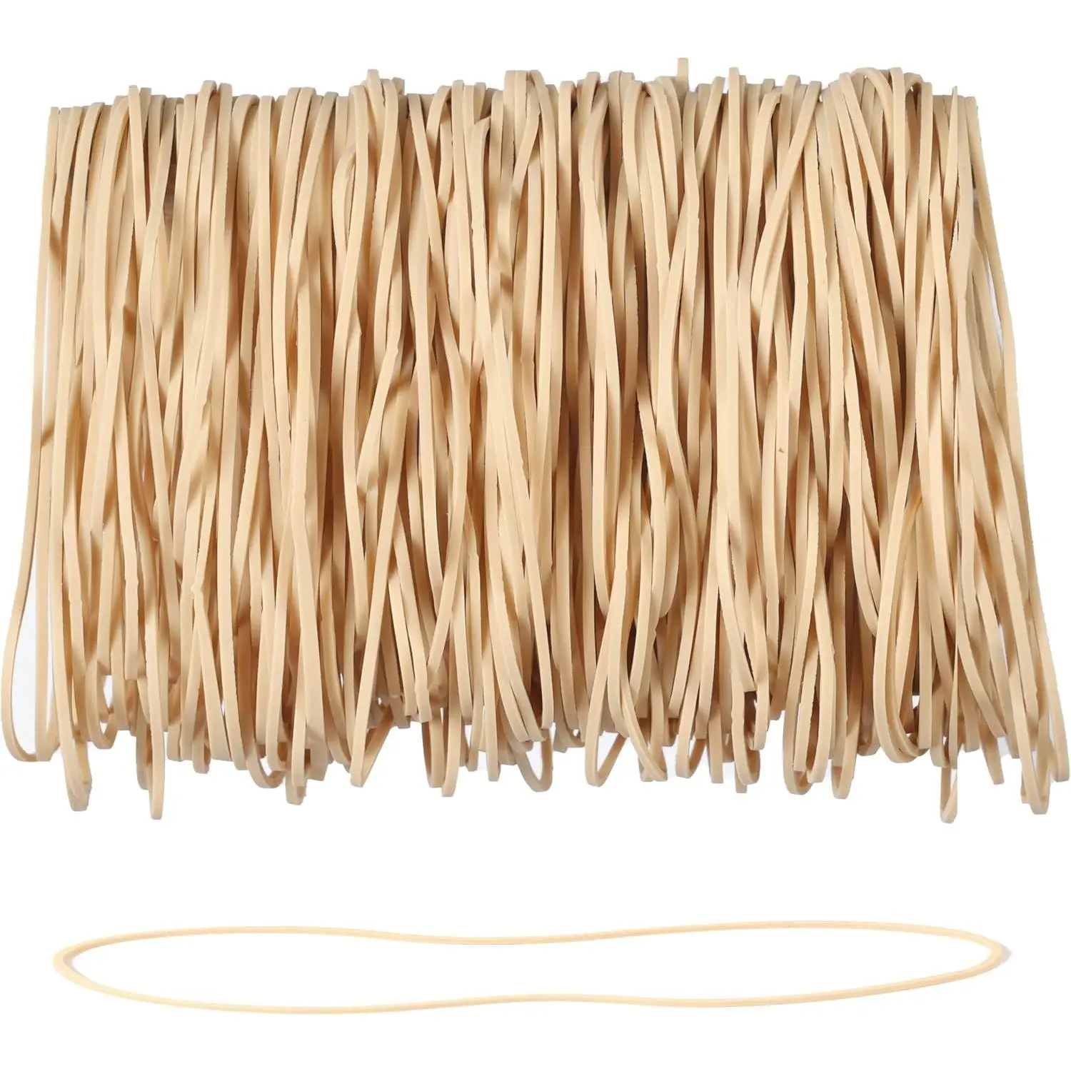 Rubber Bands 5inch 250 Pcs 200g Elastic Rubber Bands for Office Supplies Money Trapped Flowers
