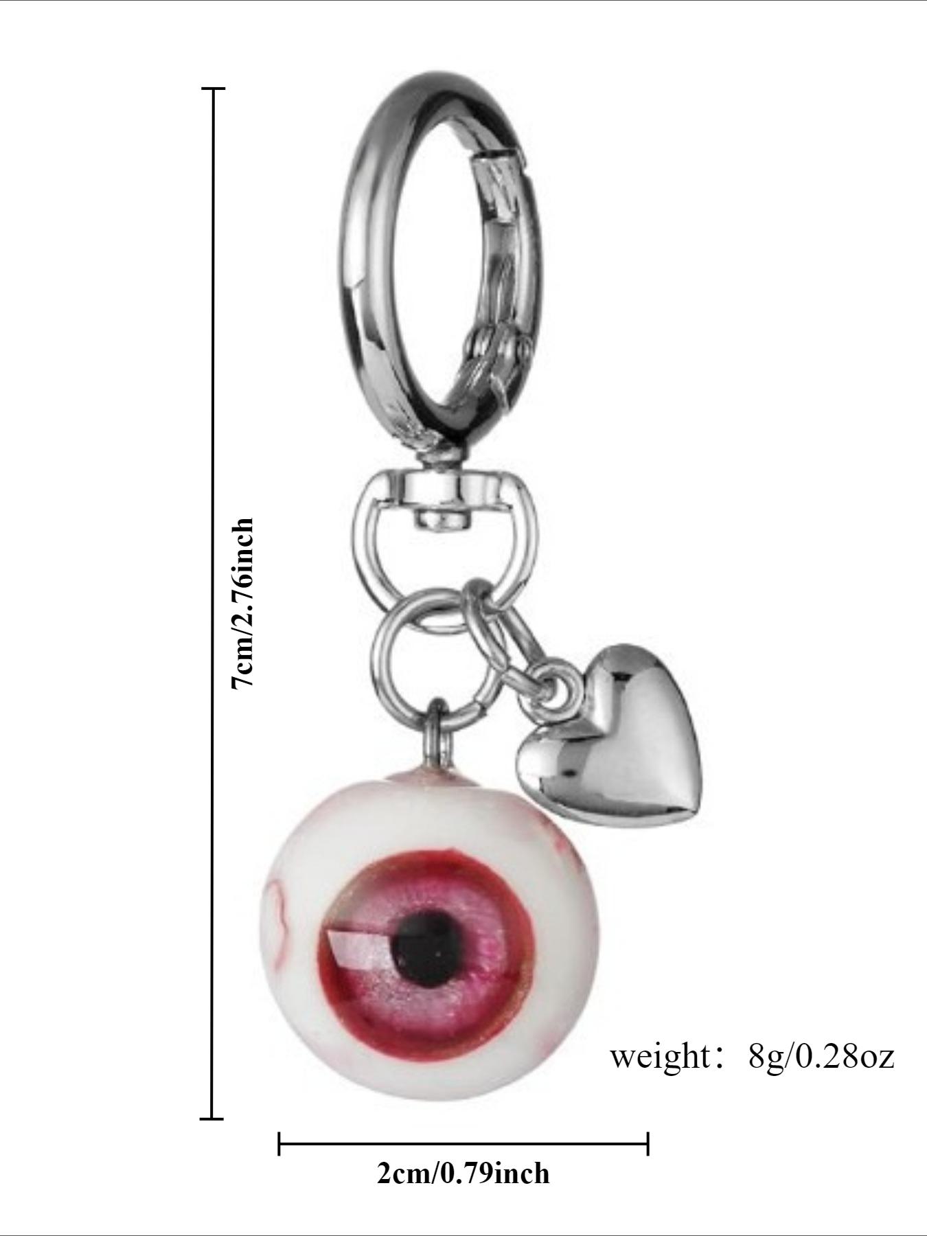European Gothic-style Demon Eye Resin Heart-shaped Halloween Eye ...