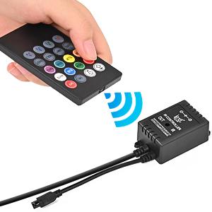 Nilight 48 LEDs DC 5V Multicolor Music Car Strip Light Under Dash Lighting Kit with Sound Active Function and Wireless Remote Control,4PCS USB Interior Lights sequential turn signal