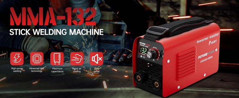 Large LED Display Digital Inverter IGBT Welder，110V MMA Arc Welder Portable MMA ARC Welder， Quick Connector and Hot Start -Small MMA Arc Welding Machine Electric Pole Welder Digital Welder with Thermal Protection, Electrode