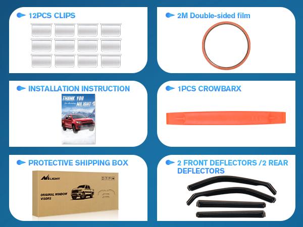 Nilight Vent Window Visors for Jeep Compass 2017 2018 2019 2020 2021 2022 2023 2024, in-Channel Rain Guards, Original Window Deflectors-4PCS Car Vehicle Truck Replacement Acrylic Shatterproof dealsforyoudays