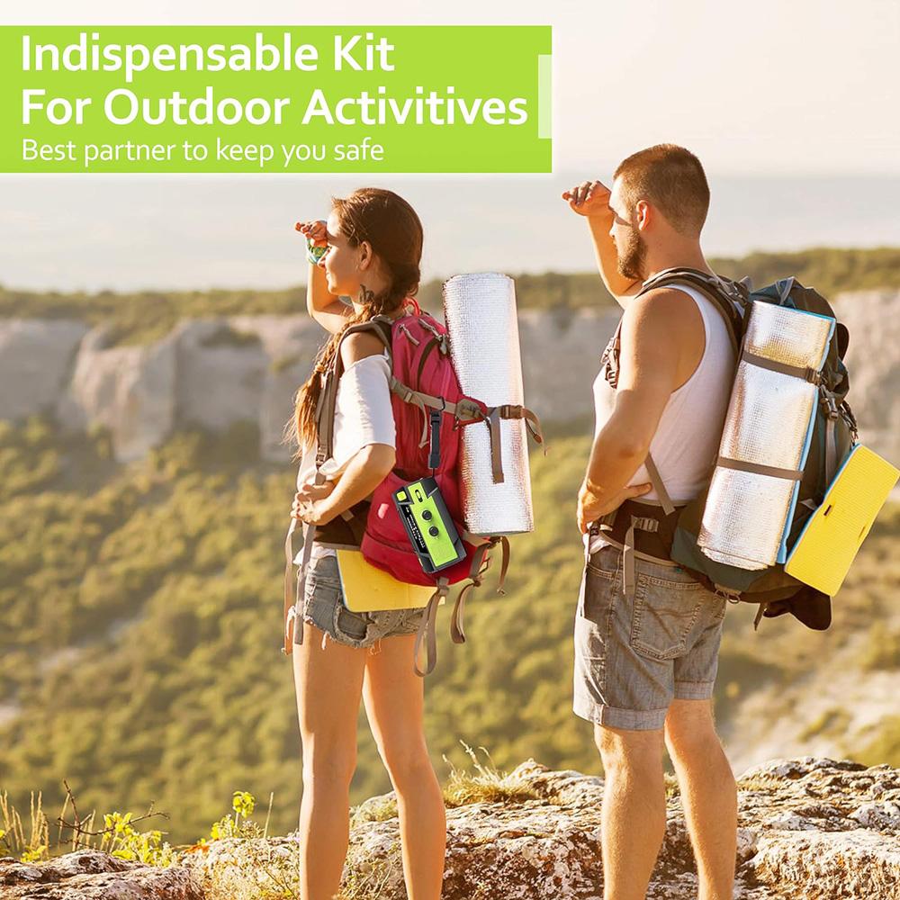 Multifunctional 4000mAh Emergency Crank Radio, Solar Powered Hand Crank Radio with Flashlight & Motion-sensor, Portable Rechargeable AM/FM Weather Radio for Home and Outdoor, Hand Crank Radio Original, Charging, Audio