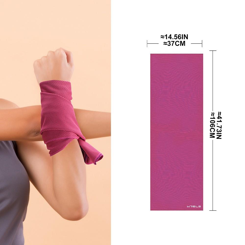 3pcs/5pcs Cooling Sweat-Wicking Quick-Dry Sports Towel, Soft Skin-Friendly Breathable Comfort, Gym Running Basketball Sports Towel