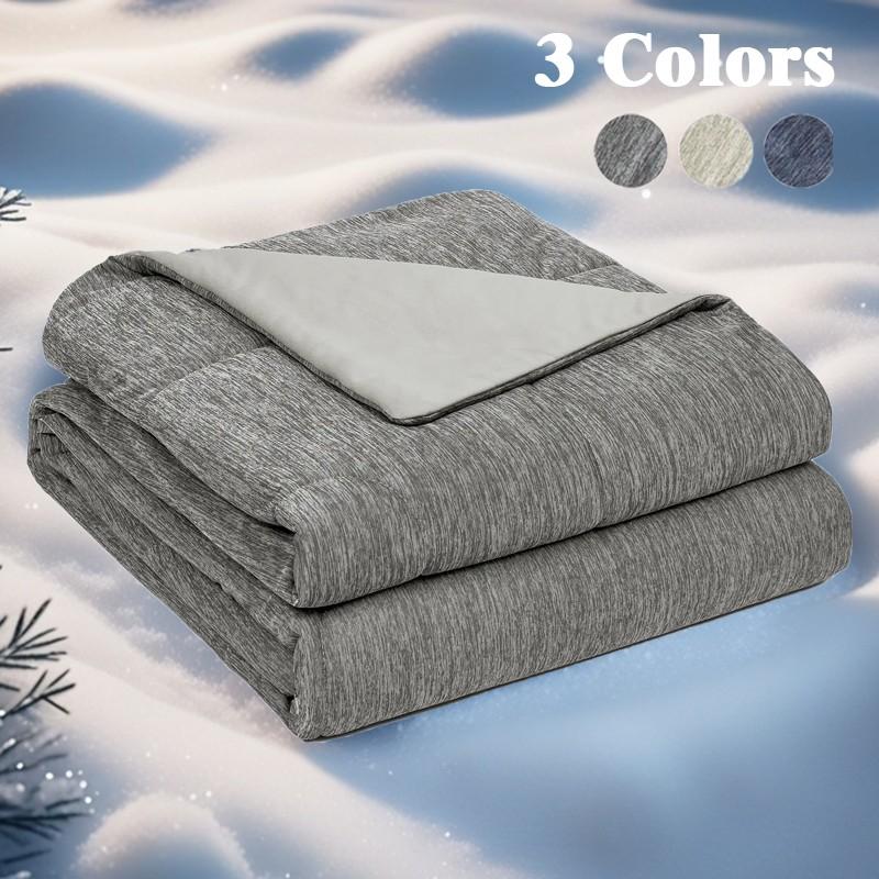 Multi-color Solid Summer Quilt, Texture Quilted Cooling Design, Skin-friendly Soft Not Easy to Deform, Great for Home Air-conditioned Room Nap