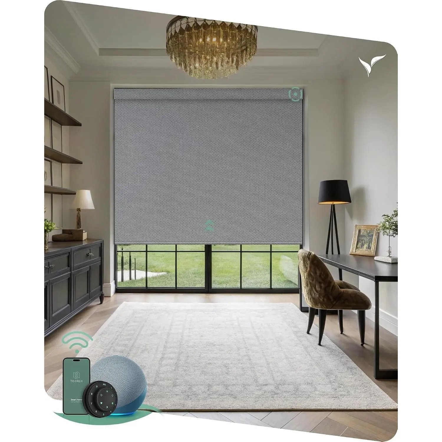 Jungle Grid Light Gray