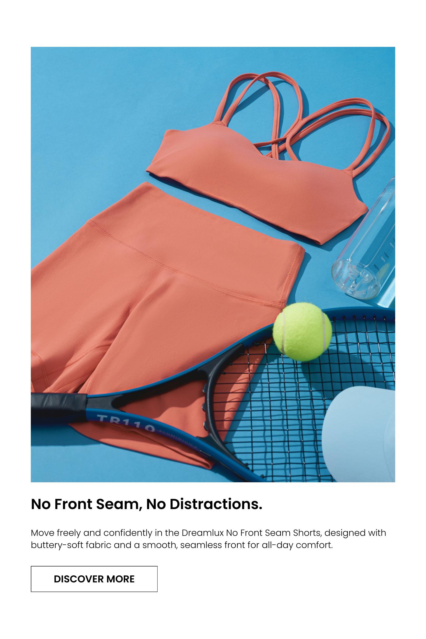 Colorfulkoala Women's No Front Seam Dreamlux Yoga Shorts 6" with Side Pockets Workout Shorts High-Waisted Shorts Bike Shorts