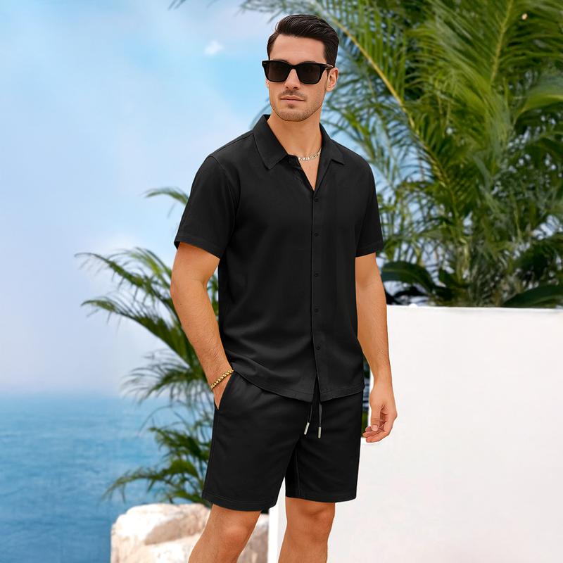 GINGTTO Men's Short Sets Summer Beach Outfits Men's 2 Piece Set Casual Short Sleeve Shirts and Shorts Vacation Sets Clothes Suits Tropical Fathersdaygift GINGTTO Men's Short Sets Summer Beach Outfits Men's 2 Piece Set Casual Short Sleeve Shirts and Shorts Vacation Sets Clothes Suits Tropical Fathersdaygift