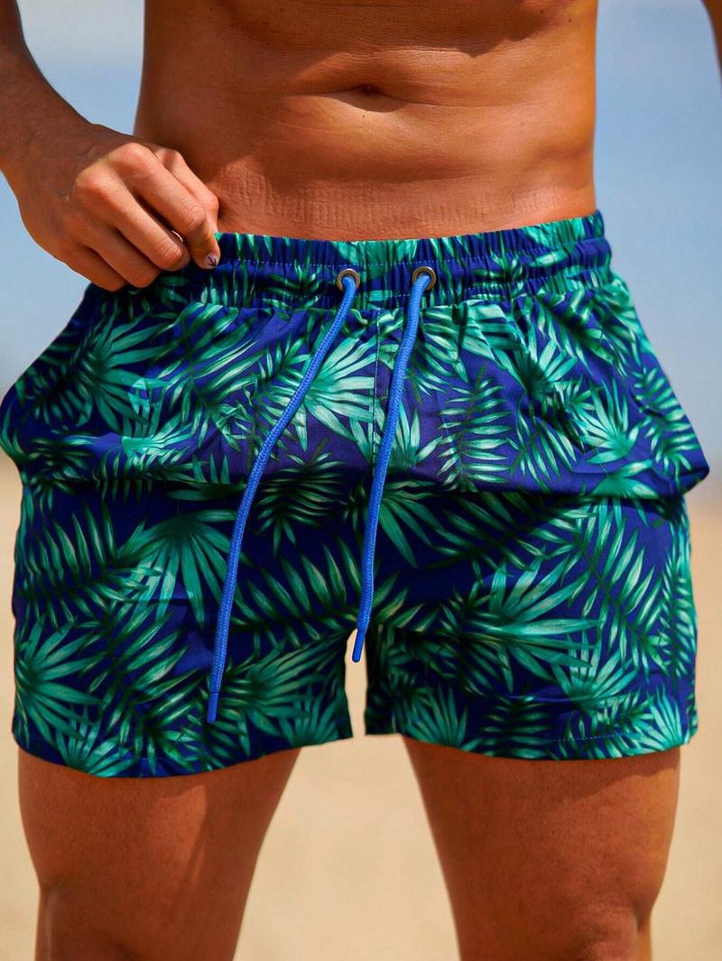 GINGTTO Men's Swim Trunks Quick Dry Summer Beach Shorts with Mesh Lining