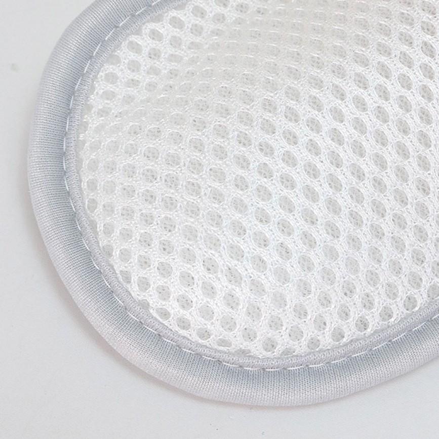 4-Pack Sandwich Soap Bags, Bubble Net Dual-Sided Soap Sponge, Bath Exfoliating Body Scrubbing Accessories, Shower Foam Pouches