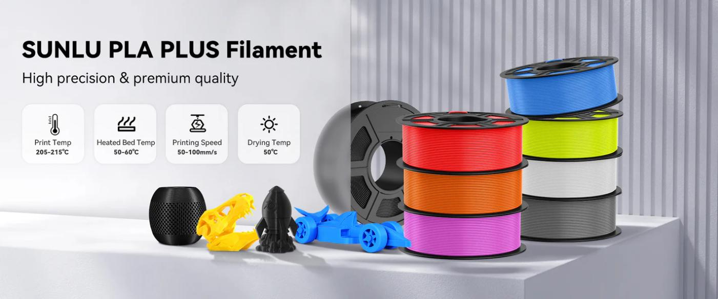 High Speed PLA+(PLA Plus)/ High speed matte PLA High Flow Speedy 3D Printer PLA Filament, Designed for Fast Printing, Good for Fast Printing