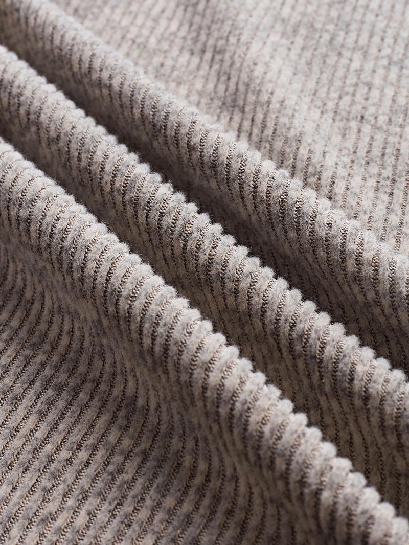 Women's Autumn Winter 2-Piece Set, Casual Round Neck Knitted Cardigan with Buttons & Loose-Fit Pants