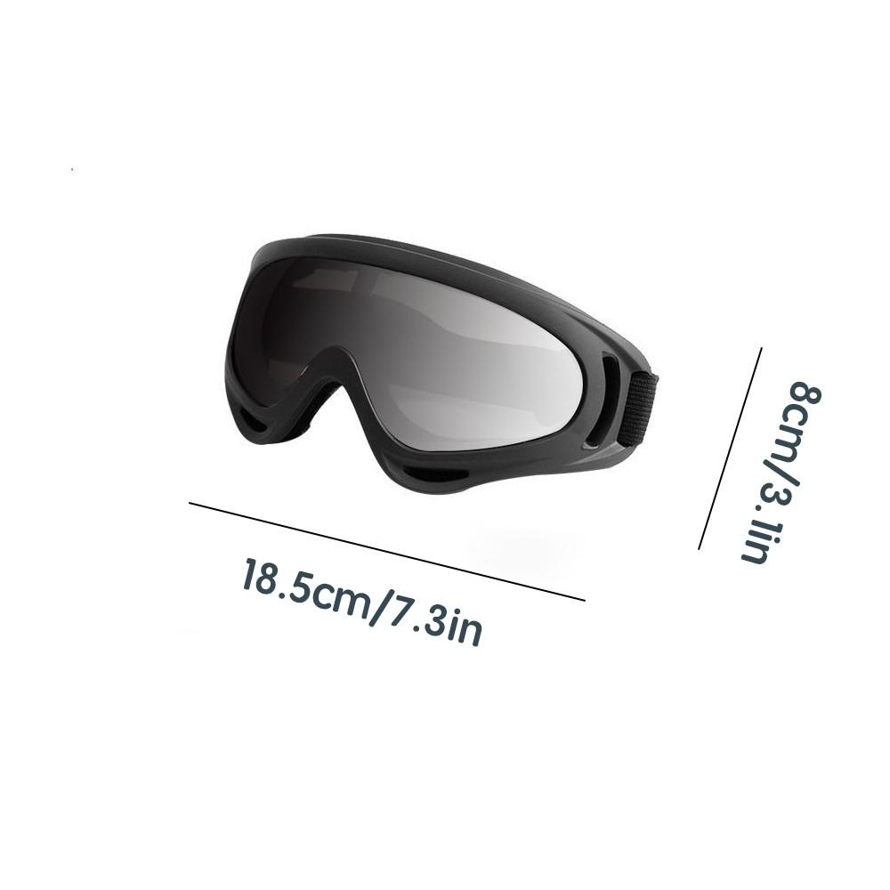 Dog Goggles, Stylish Pet Sunglasses, Large Dog Eyewear, Windproof, Unique Pet Accessory, Perfect for Photos, Cute Outdoor Gear, Dual Straps