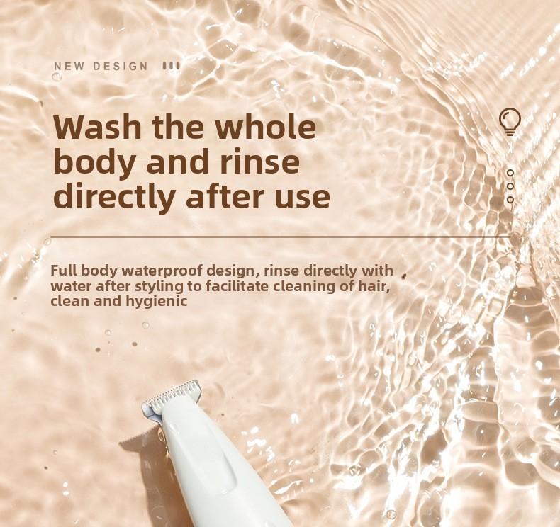 Rechargeable Pet Hair Trimmer Kit, Pet Paw Trimmer, Cordless Quiet Dog Trimmer for Grooming with LED Light, Small Dog Grooming Clippers for Dogs & Cats, Pet Grooming Tool,Waterproof, low noise pet shaver