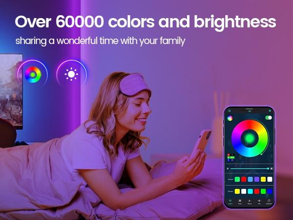 SEDETA 58-Inch L-Shaped Computer Desk with Storage, LED L-Shaped Gaming Desk with Storagefor Home Office Furniture Gaming