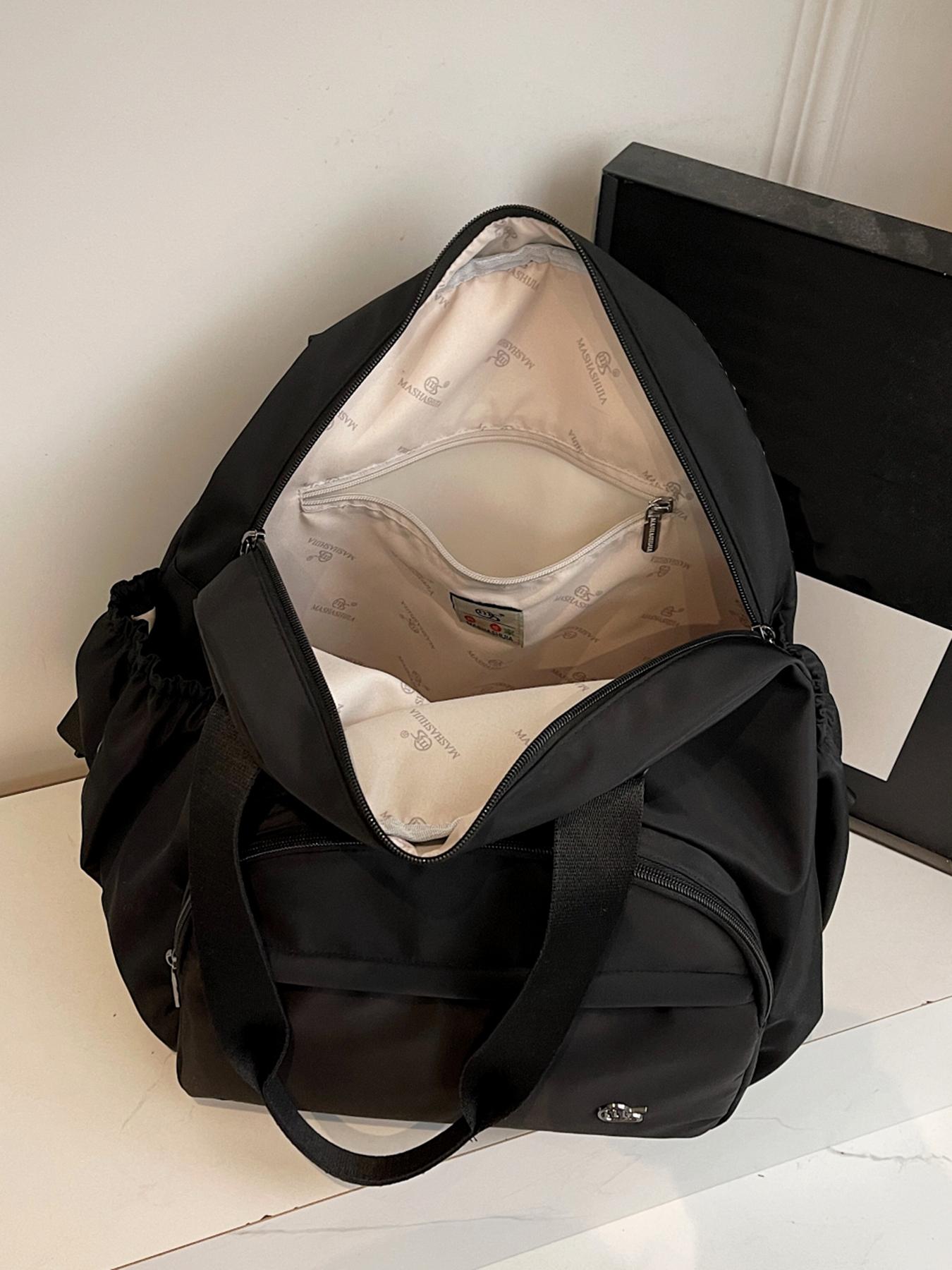 Lightweight travel women's backpack, casual and versatile shoulder bag, multifunctional shoulder bag with wet and dry separation, simple and fashionable shoulder commuter bag, suitable for commuting, travel and business trips, etc.