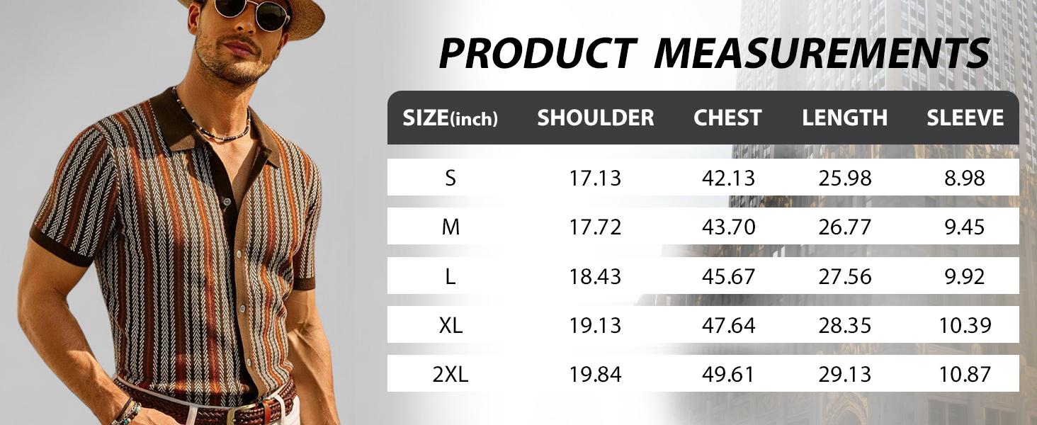 Zaitun Men's Retro Button- Sweater - Brown/Beige/Black/White/ - Lightweight Non-Stretch Shirt for Spring/Summer, Formal & Casual Outfits