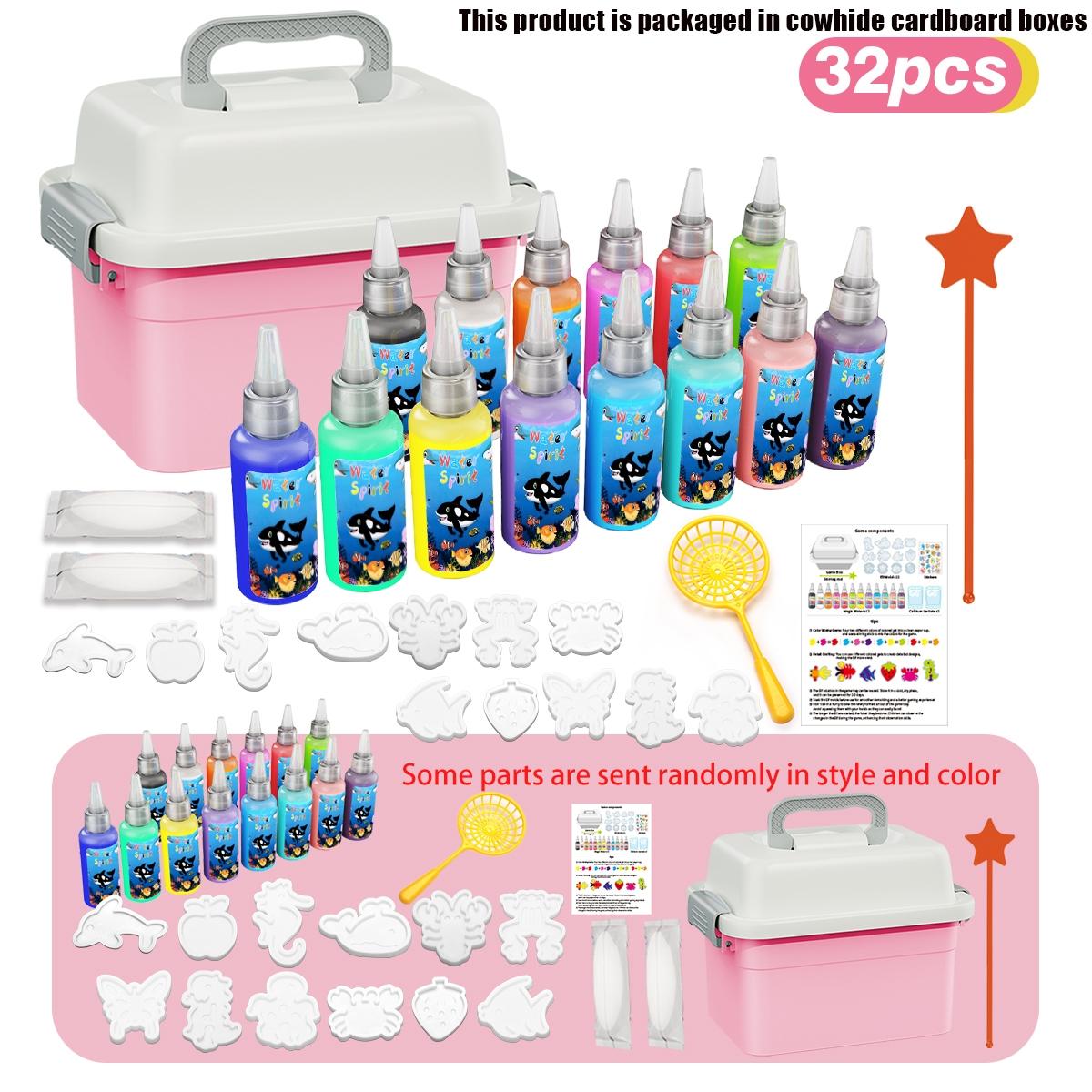 DIY 3D Water Elf Kit, Colorful DIY Water Elf Making Kit, Floating Toy, Handmade Pigment Watercolor Painting Kit, Suitable for 3+ #GLOBAL PICKS