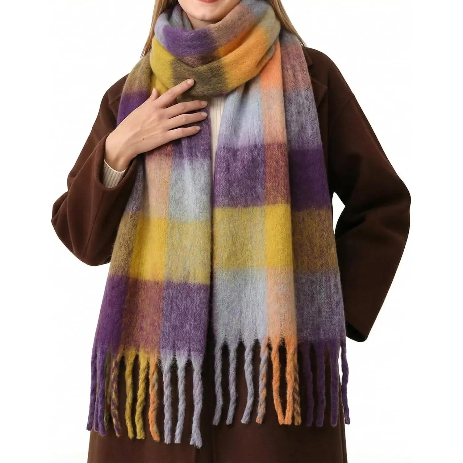 Orange Dark Purple