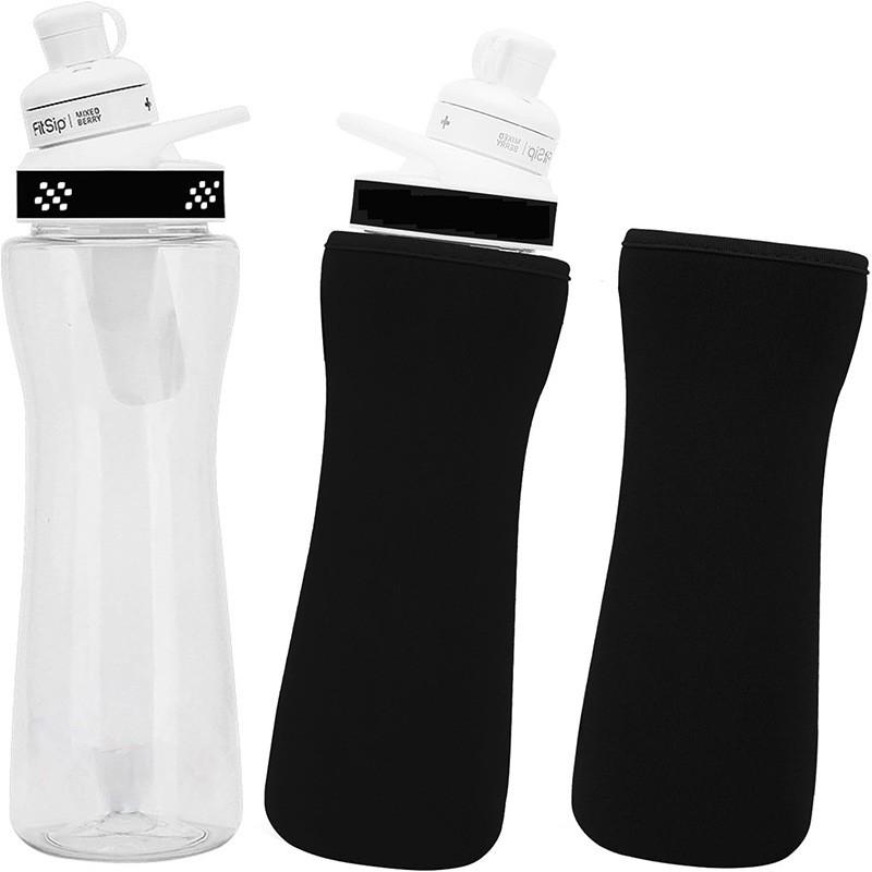 [cirkul Water Bottle Set], Outdoor Sports & Fitness Insulated Bottles Compatible with 22oz Plastic & Stainless Steel, Rubber Material