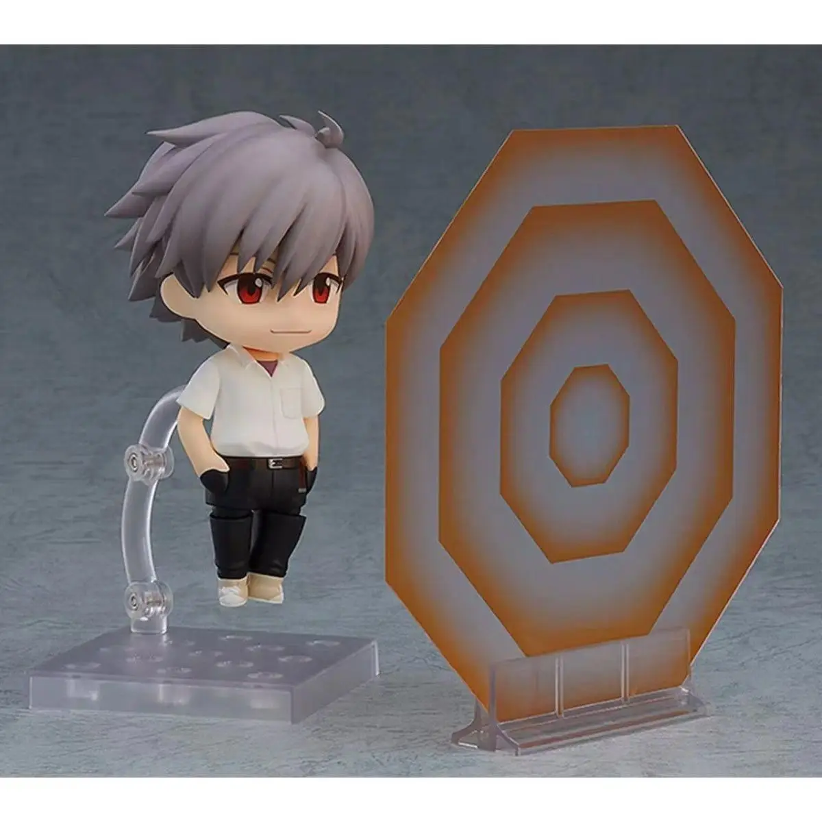 In Stock Q Version Neon Genesis Evangelion Shinji Ikari & Kaworu Nagisa Articulated Head Swap Action Figure Collectible Gift