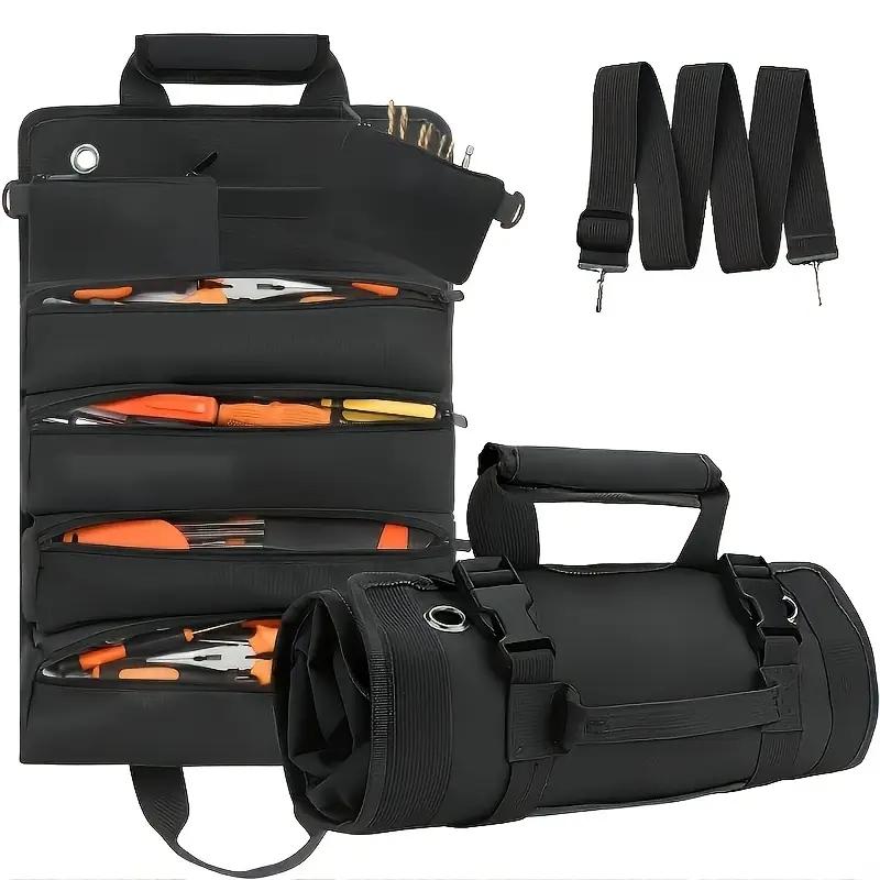 Heavy Duty Rollable Tool Bag with Free Delivery Nationwide - Organized Storage for Tools electrician mechanic roll up Portable roll-up handle versatile belt construction worker Waterproof Adjustable Organizer detachable pouch Backpack rv owner Heavy Duty Rollable Tool Bag with Free Delivery Nationwide - Organized Storage for Tools electrician mechanic roll up Portable roll-up handle versatile belt construction worker Waterproof Adjustable Organizer detachable pouch Backpack rv owner