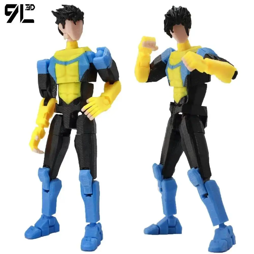 3D Printe Dummy13 T13 Unschlagbarer Mark Grayson  Mark Grayson Actionfigur Anime Sammlermodell Spielzeug für Kinder Geschenk