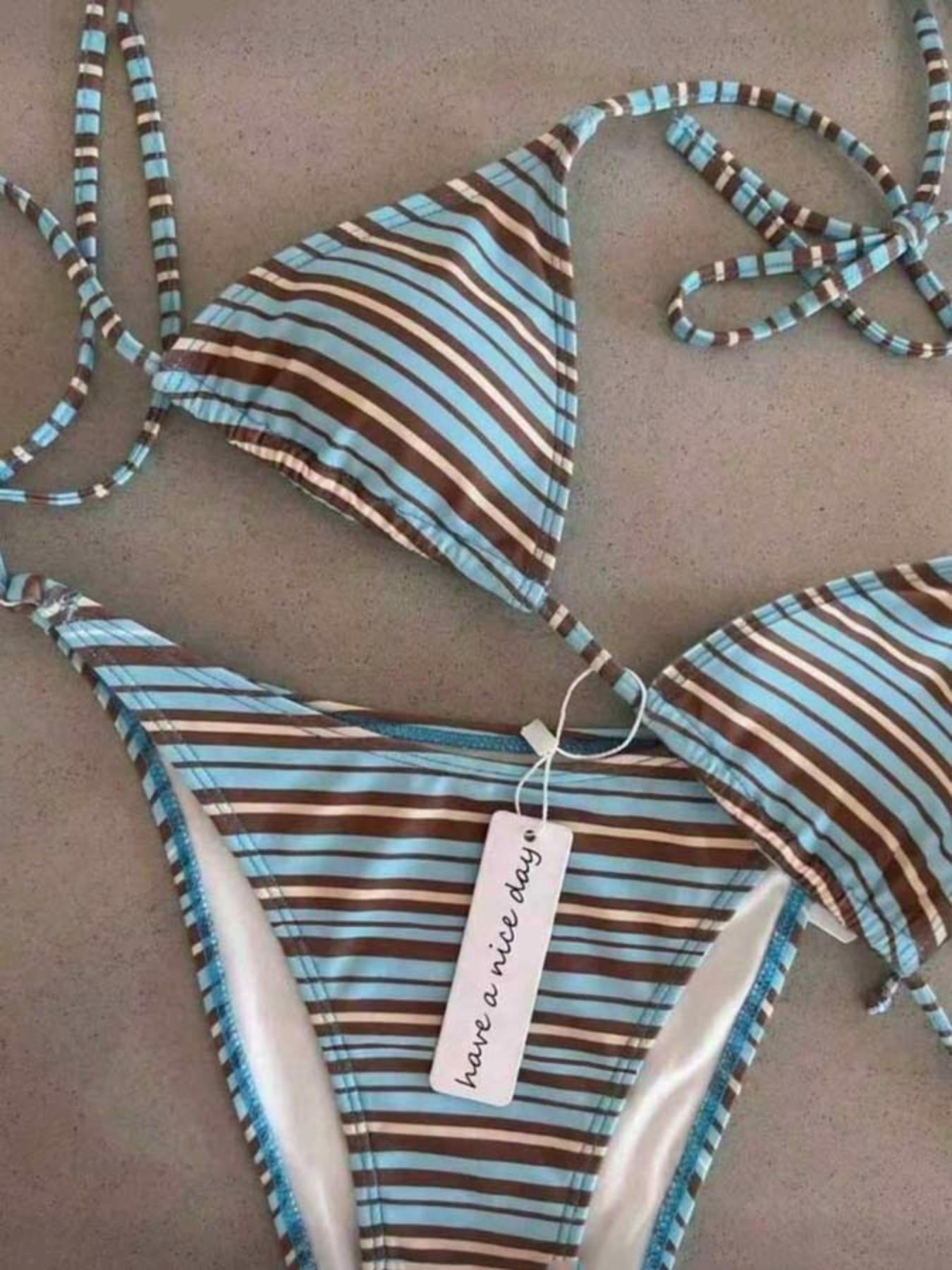 2026 Summer New Minimalist Fit Short High-Waisted Two-Piece Bikini, Beach Vacation Sand Swimwear, Basic Split Swimsuit, Bikini Beachwear, Swimwear Sets