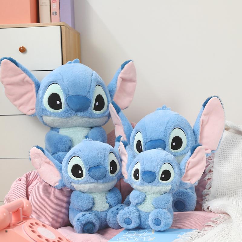 MINISO Disney Lilo & Stitch Collection 10"/16" Sitting Figure Stitch Plush Doll -  Premium Quality Stitch Stuff For Disney Fans Surprise Presents For Kid, #TikTokShopBacktoSchool