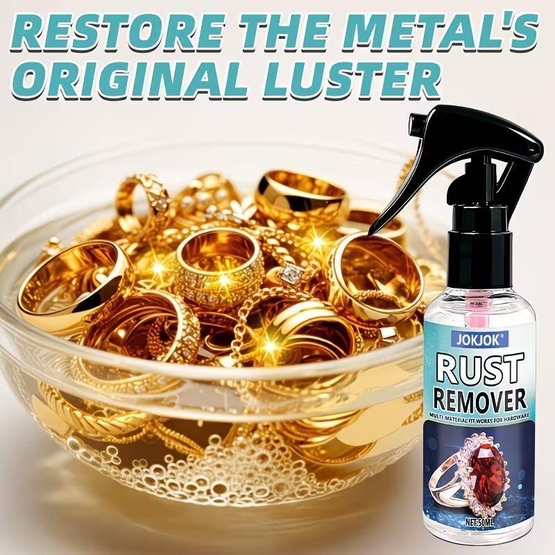 Jewelry Polishing Spray, Quick Shine Restorer for All Metals, Removes Oxidation in Minutes, Portable Travel Size, Brand Jokjok